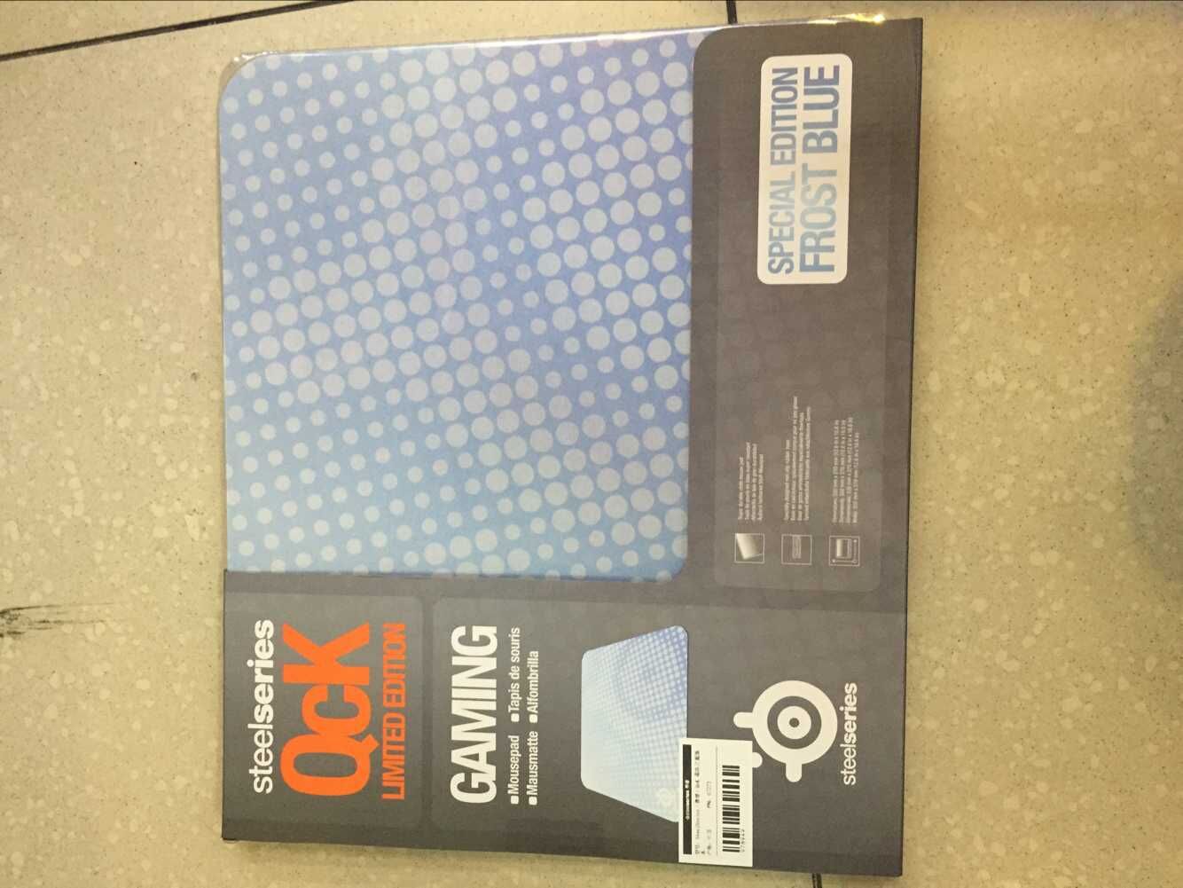 qck 霜冻之蓝版布制鼠标垫