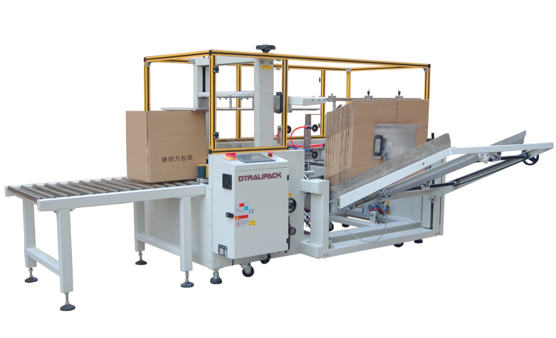 厂家现货供应全自动开箱机 优质开箱机 纸箱自动成型封底机