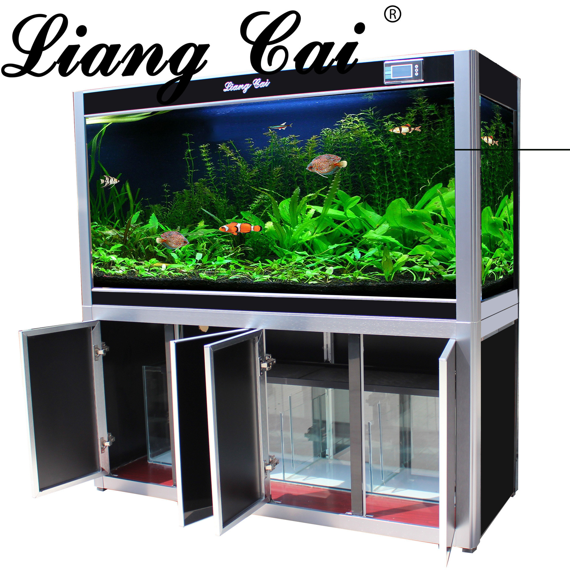 东莞厂家水族箱 生态鱼缸 玻璃鱼缸 龙鱼缸 屏风鱼缸批发定做