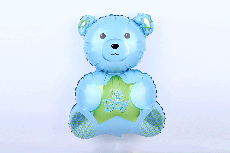 厂家直销 儿童小熊卡通玩具气球 铝膜氢气球 派对专用气球批发