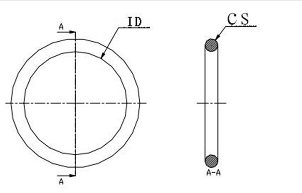 减震橡胶圈 美标as568耐磨损聚胺酯(pu)o型圈 机械减震用