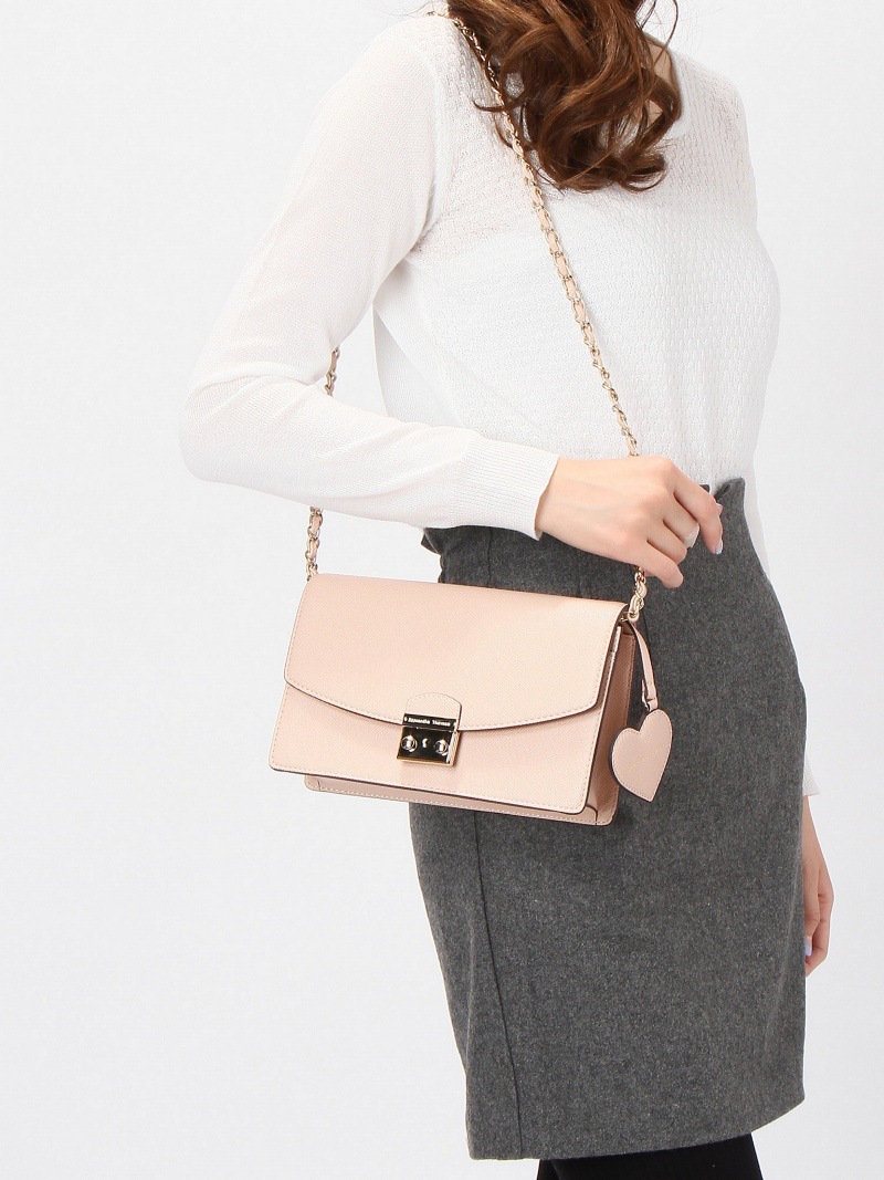 【现货】samantha thavasa甜美爱心镜子子母小包