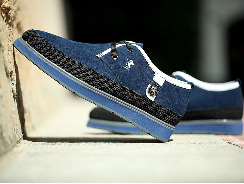 啄木鸟 男鞋2015春秋季潮鞋板鞋男韩版潮流真皮休闲鞋 a00001