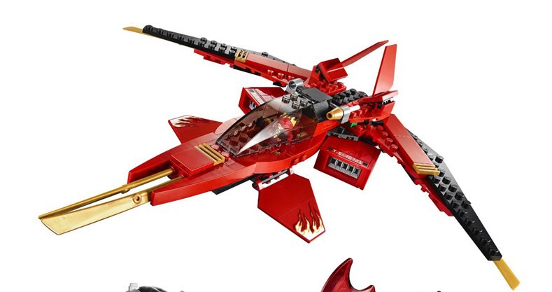 博乐正品 幻影忍者神兽系列 凯战士 乐高式拼装积木 10219