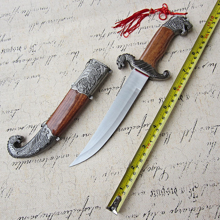 蒙古刀 马头刀 马到成功 未开刃 工艺装饰 送礼佳品