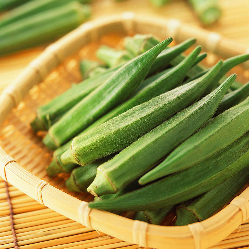 海南产地直供绿秋葵海南新鲜秋葵批发原产地直发