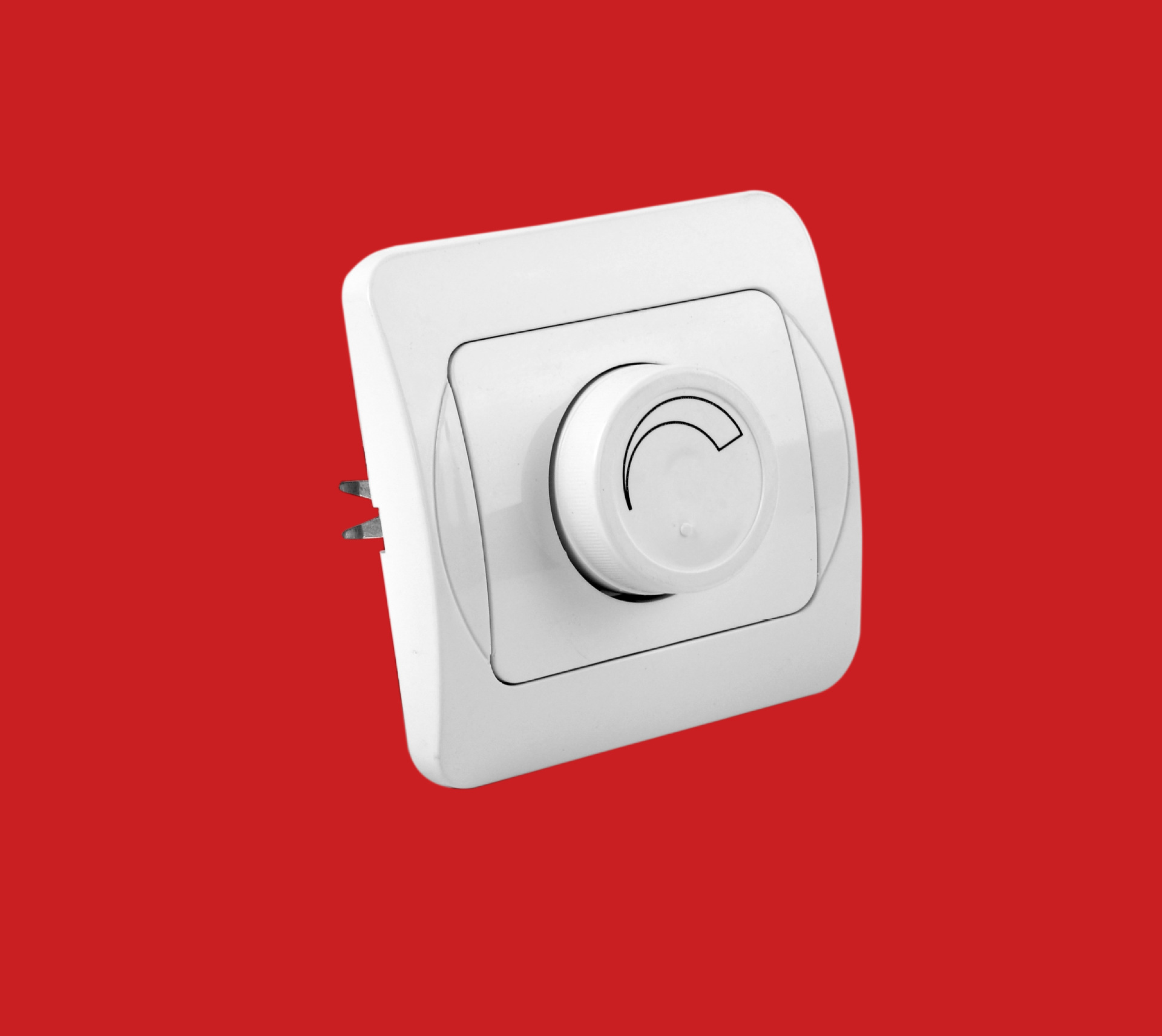 厂家供应一位欧式调速开关ce rohs认证旋钮墙壁开关基辅康斯坦察