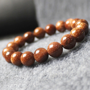 晶玉坊天然a货 正品金沙石手链 爆款推荐