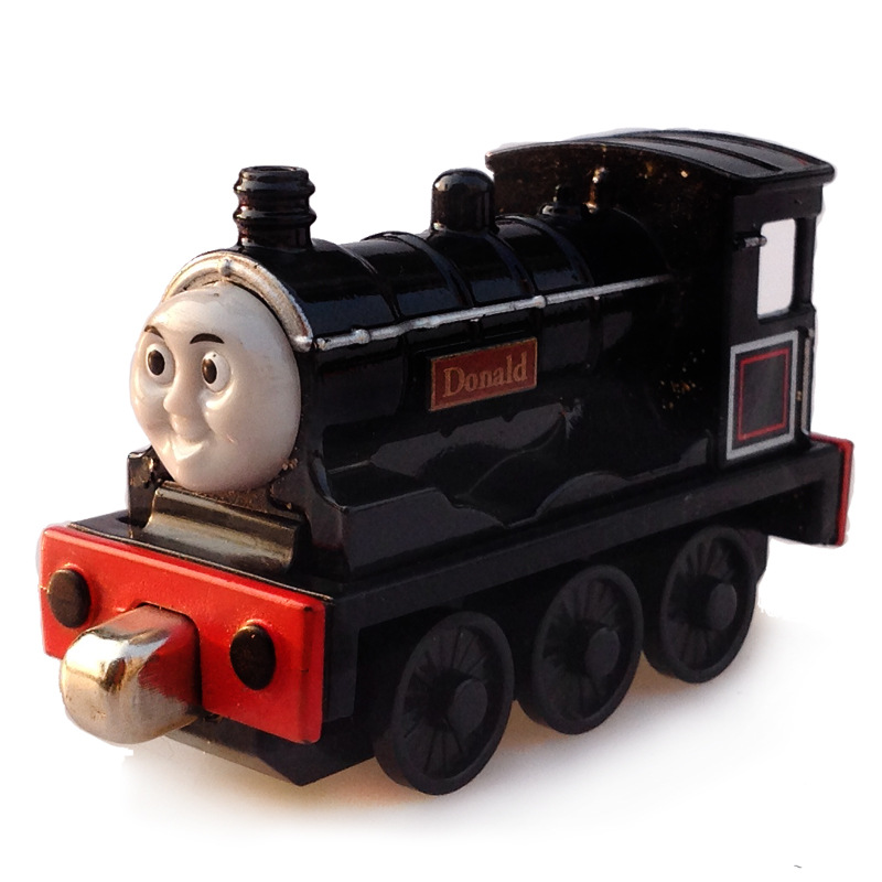 正版新款合金thomas费雪磁性托马斯小火车 9号唐纳德小孩玩具精选
