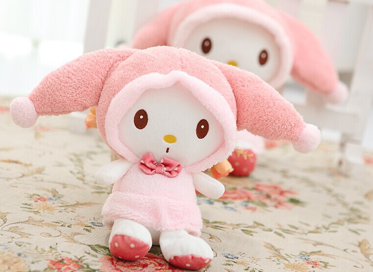 美乐蒂小兔子毛绒公仔兔兔毛绒玩具生日礼物送女生