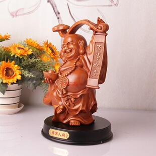 福满人间弥勒佛摆件 老人长辈祝寿贺寿生日礼物家居客厅摆设礼品