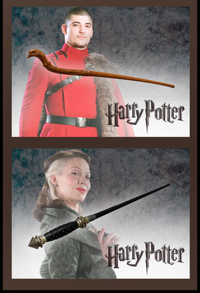 批发lord woldemort 哈利波特系列之卢娜 纳西莎不发光魔杖法杖图片_9