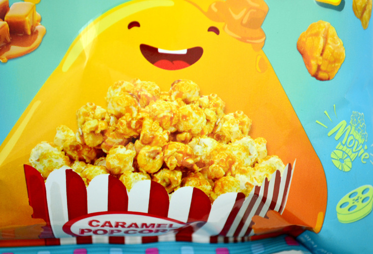 韩国进口零食食品批发 可拉奥爆米花80g 一箱16袋