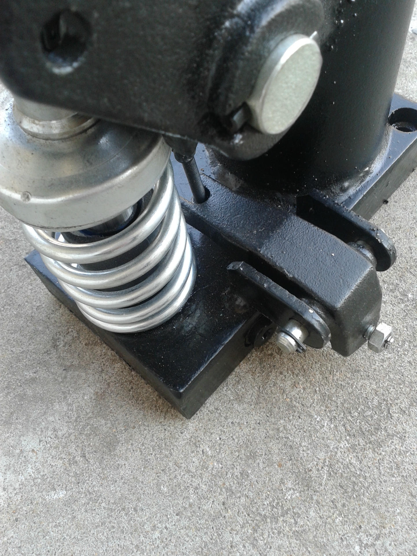 新款1吨2吨3吨手动液压装卸车升高车堆高车油泵油缸