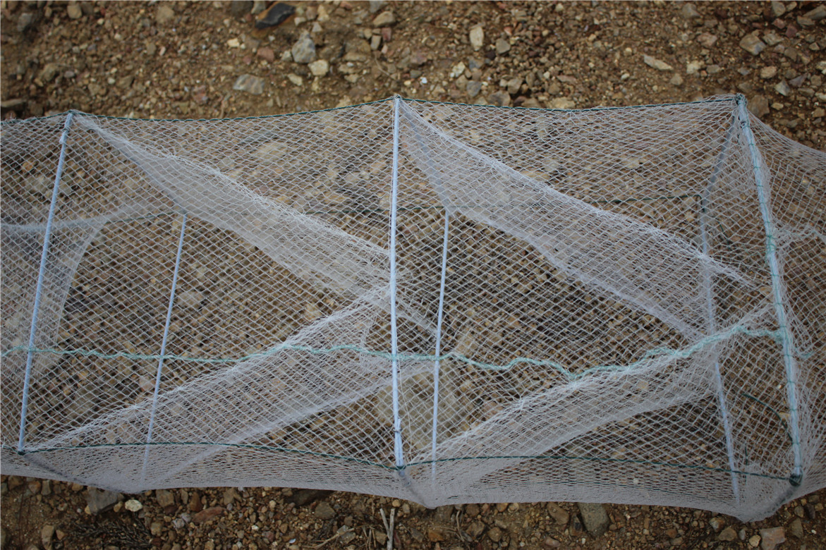 白布须全套皮33节10米大地笼网捕鱼笼