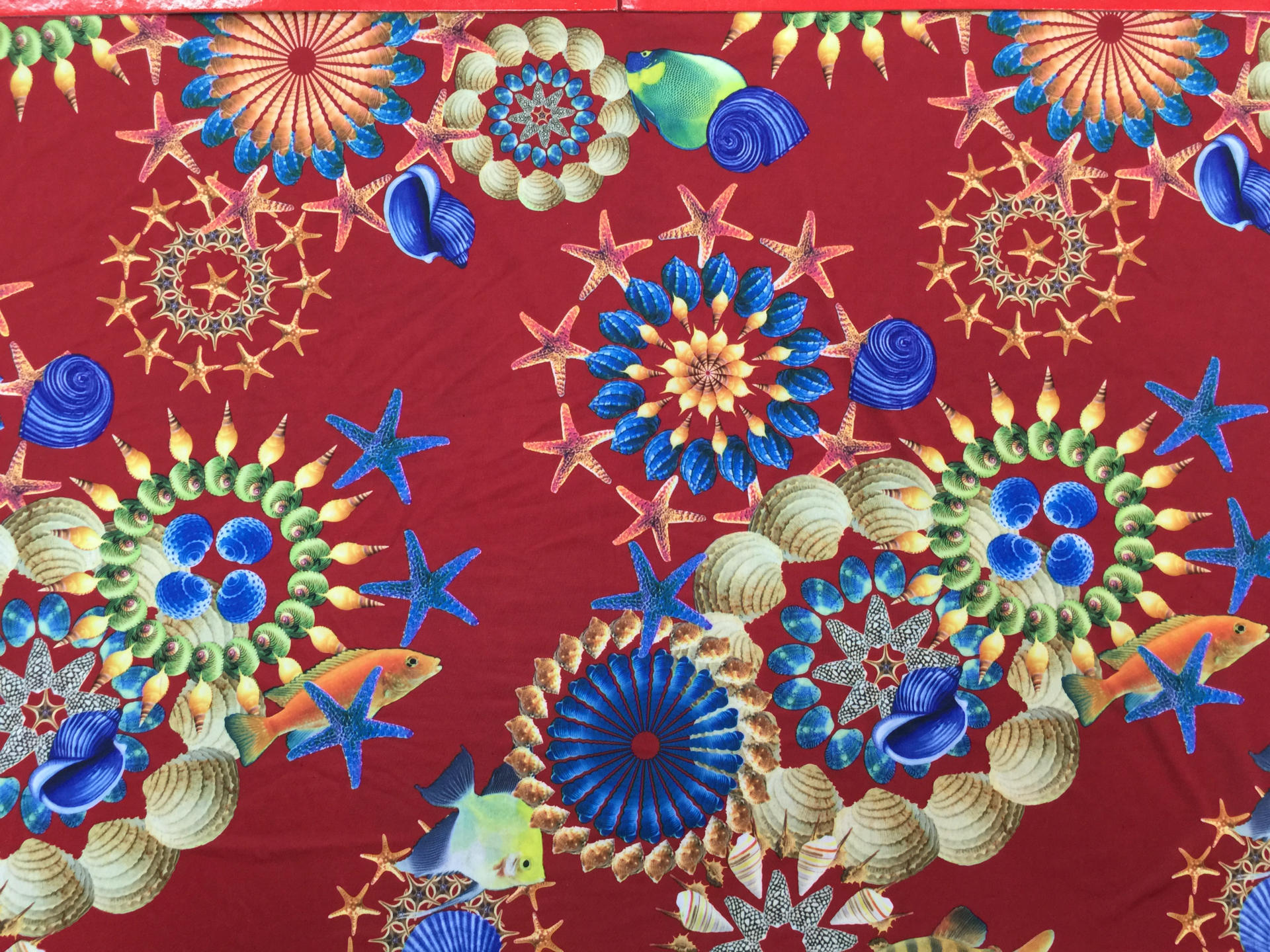 全涤10安帆布印花布 热转移印花布 箱包手袋鞋材印花布 现货