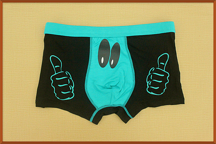 厂家直销 供应批发 竹纤维成人 男士平角内裤图片_43