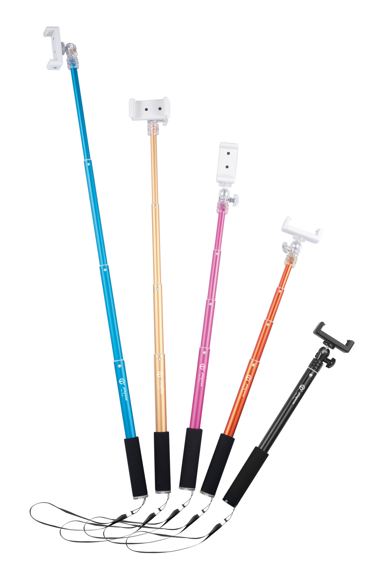 平稳自拍杆 品质保证 质量可靠 工厂批发 多种颜色可选 自拍神器