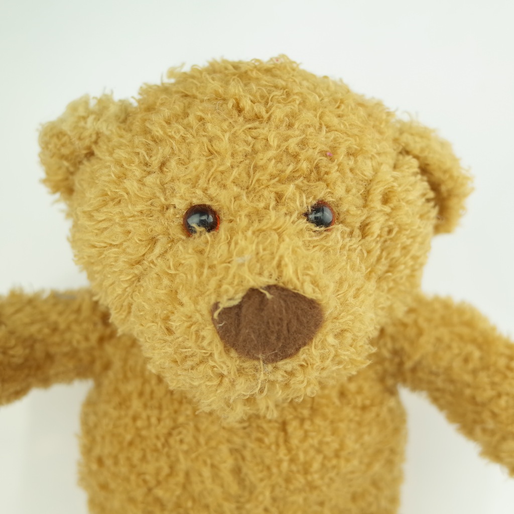 订做新款20cm外贸仿真可爱ted泰迪熊动物毛绒玩具 超柔短毛绒