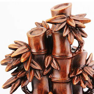 百祥通财富高升元宝竹摆件招财开业店铺办公家居创意饰品工艺饰品