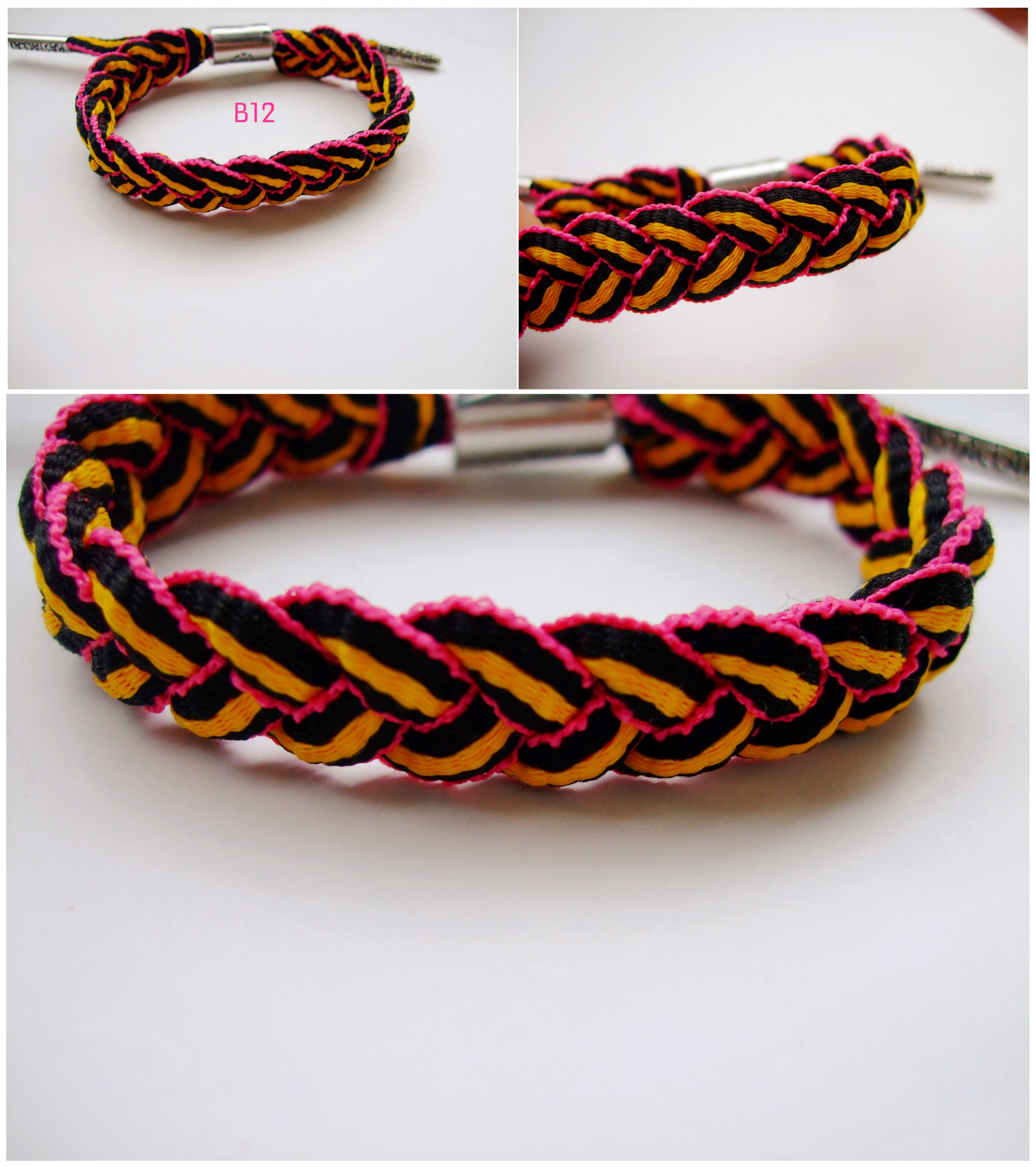 专业纯手工鞋带编制手链 编织手链混批 狮子头 rastaclat铜头