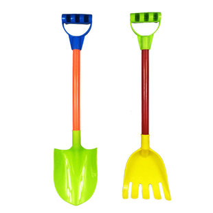 两只装沙滩铲子2238-64 挖沙工具 玩沙沙滩玩具 儿童玩具批发