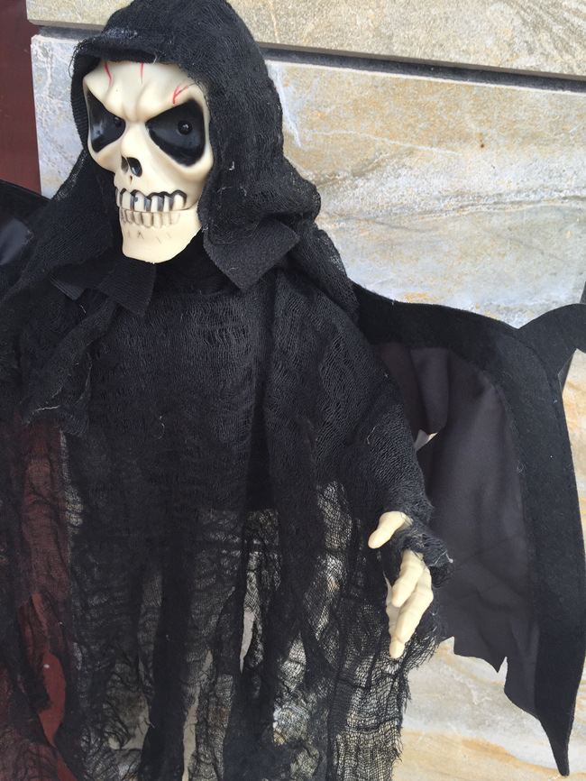 歌瑞特光控感应整蛊说话蝙蝠鬼 整蛊玩具 万圣节整蛊搞笑玩具