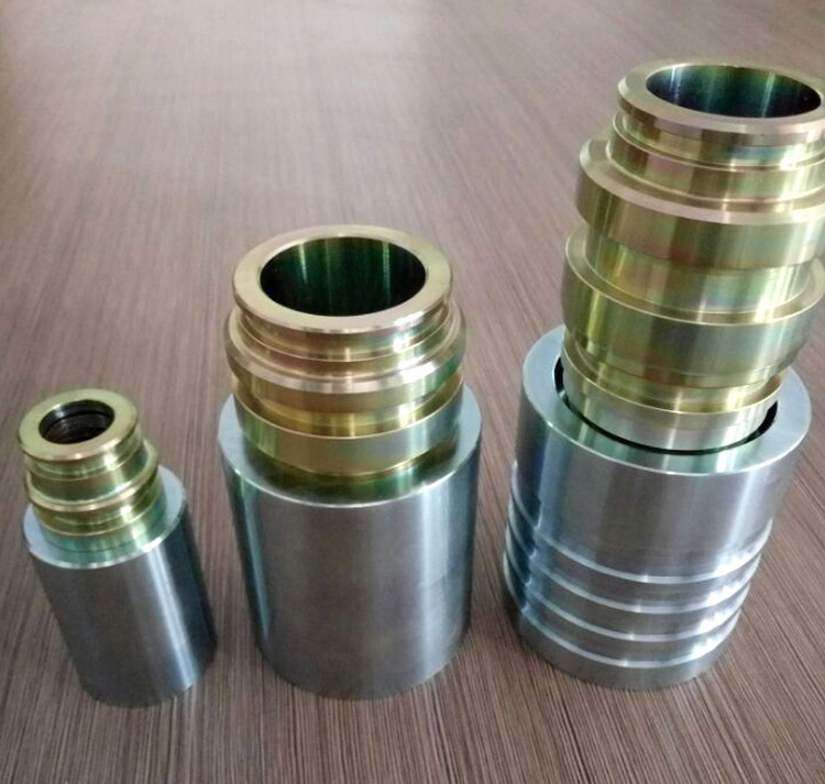 矿用kj/dn系列软管接头 碳钢扣压软管接头