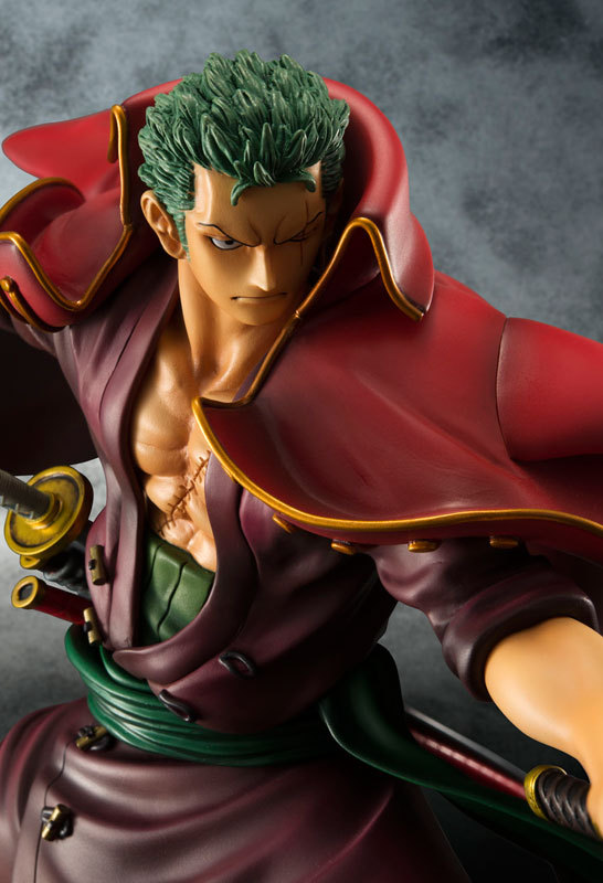 动漫手办批发 mh pop 航海王 海贼王 新剧场版z 红衣 索隆 模型