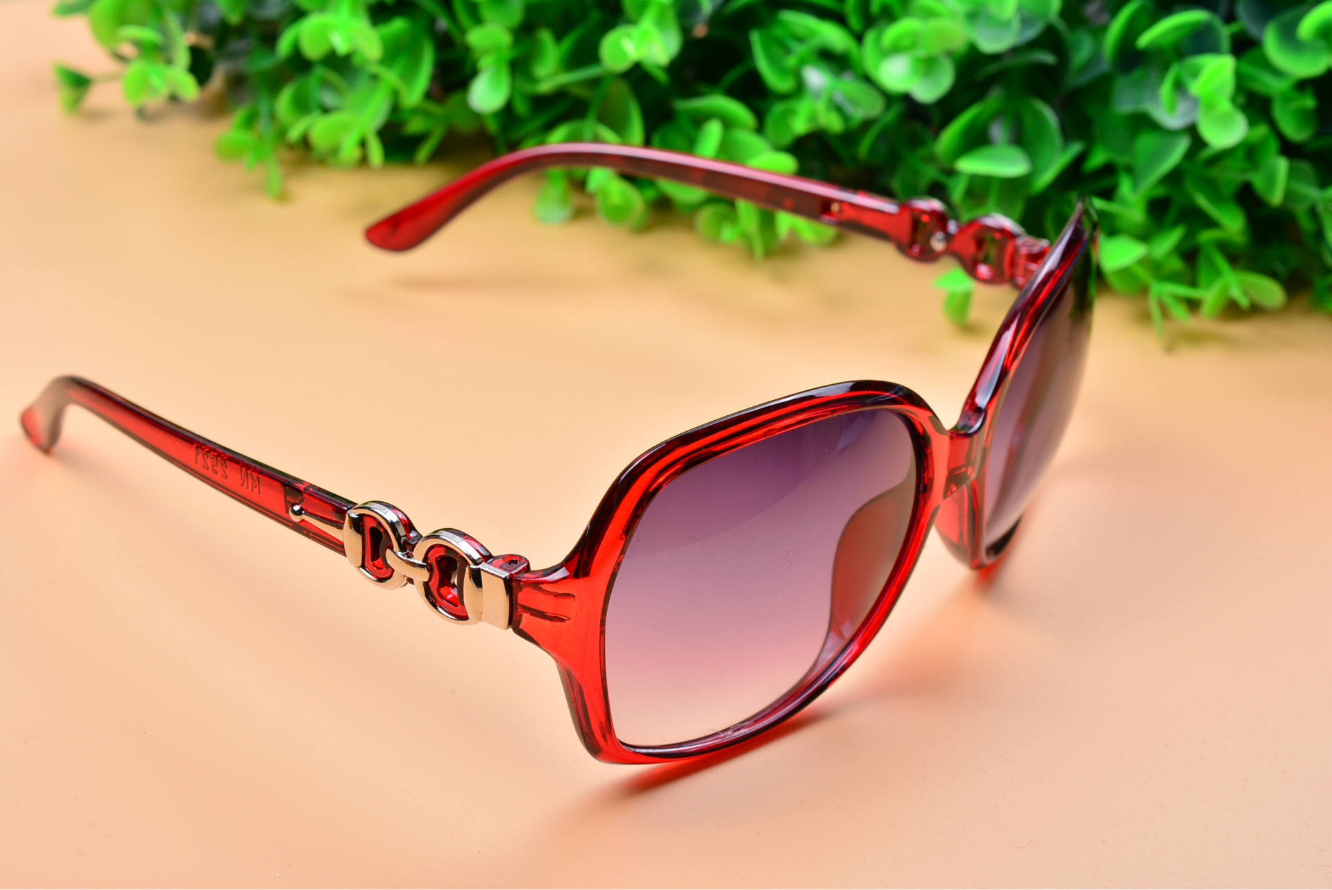 双拉脚花塑胶太阳眼镜 夏日女生遮阳眼镜 成人眼镜