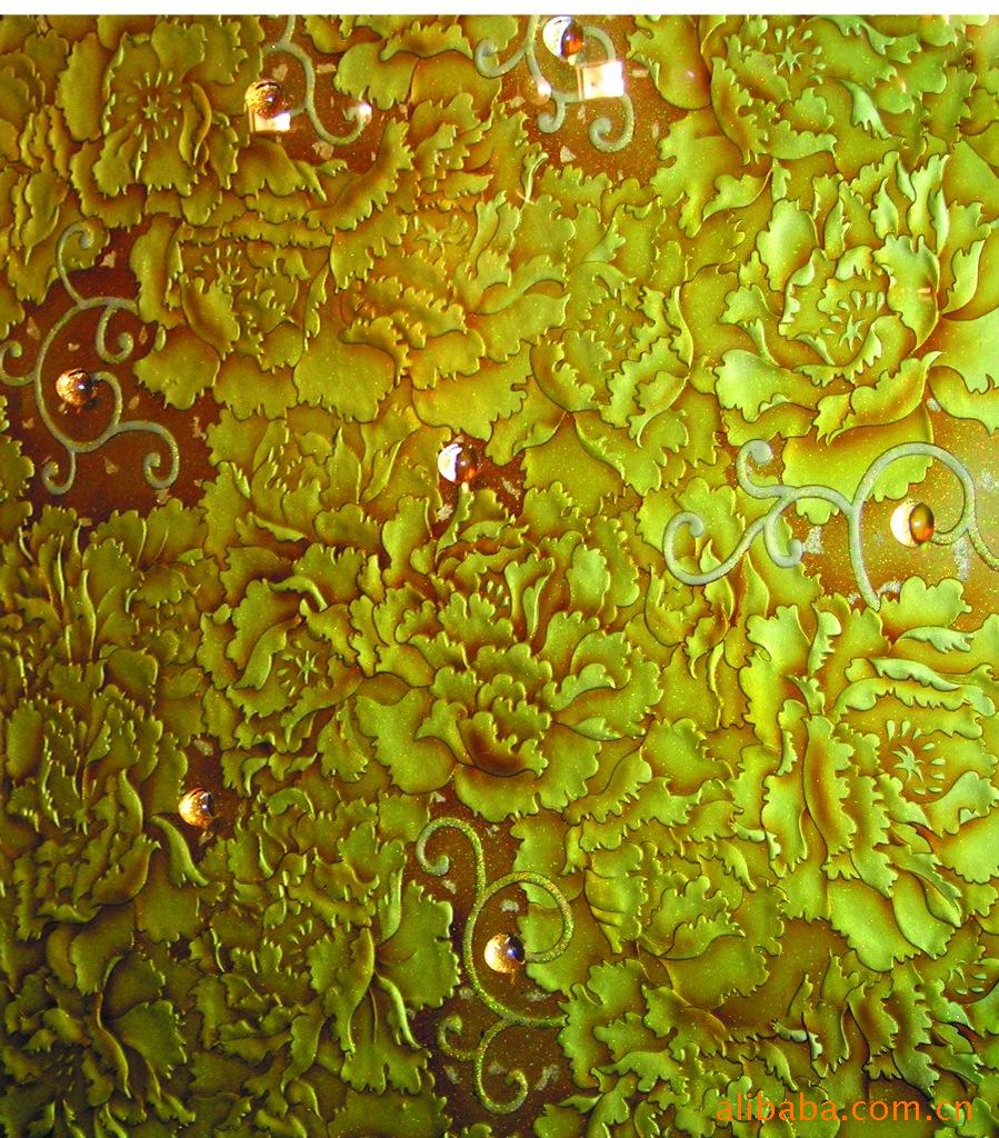 艺术玻璃     艺术玻璃是将一般玻璃经过特殊加工(绘画或者雕刻等)后