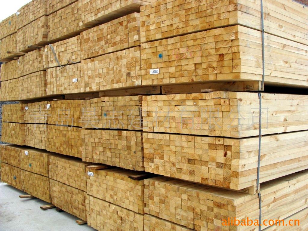 青岛厂家大量供应优质建筑工地用精品方木 (图)保证质量